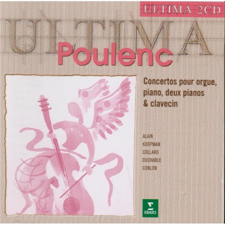 POULENC - Conlon - Concert champêtre, pour clavecin et orchestre FP.049..